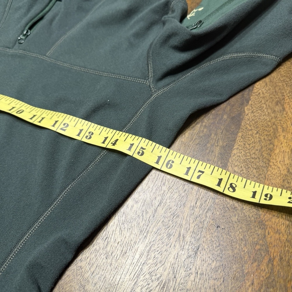 Arcteryx Rho 1/4 Zip Pullover Shirt Womens Small Green Performance Base Layer - Picture 5 of 6